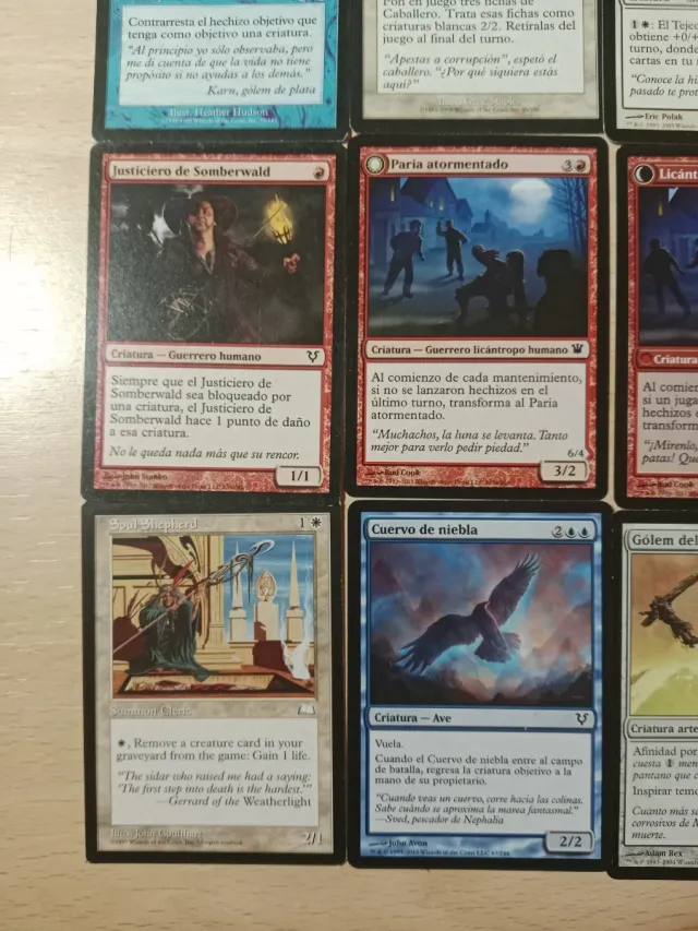Lote 16 Cartas Magic The Gathering Nuevas