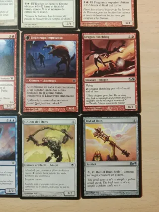 Lote 16 Cartas Magic The Gathering Nuevas