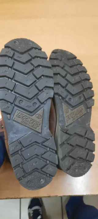 Dockers Stivaletti Uomo Camoscio Marrone