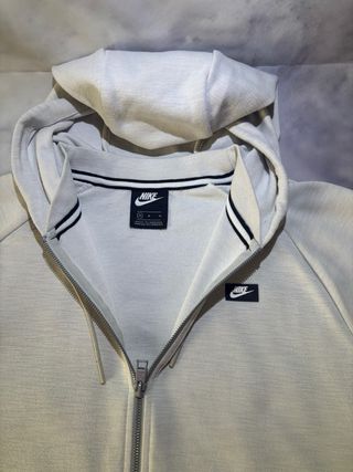Sudadera Nike Tech Fleece Blanca Talla M