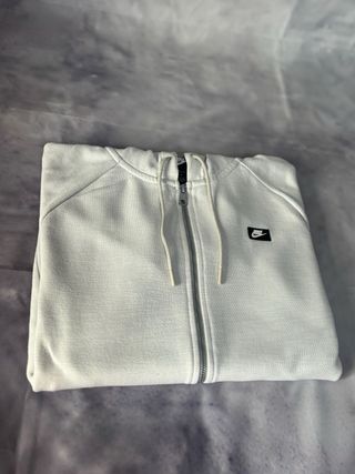 Sudadera Nike Tech Fleece Blanca Talla M
