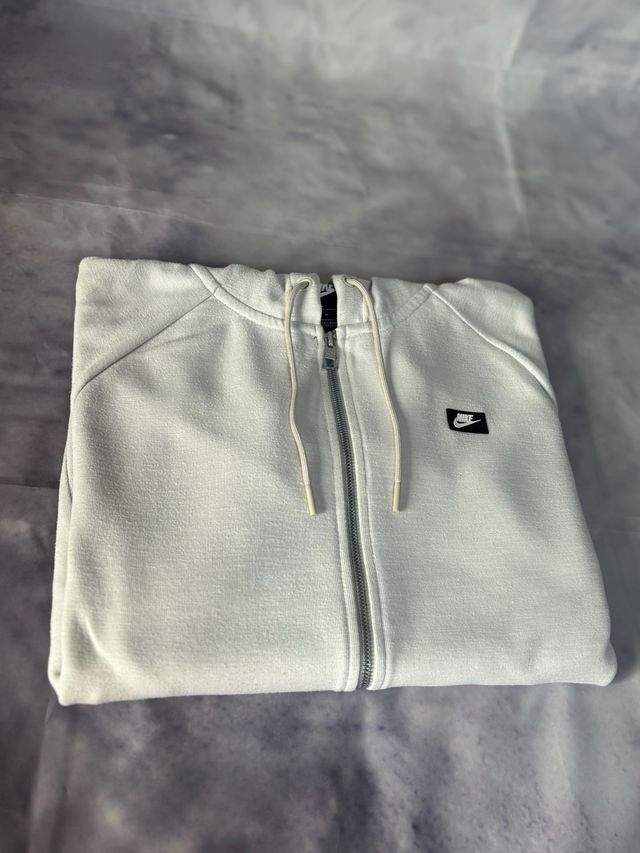 Sudadera Nike Tech Fleece Blanca Talla M