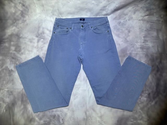 Pantalón GANT Gris Talla L Corte Clásico