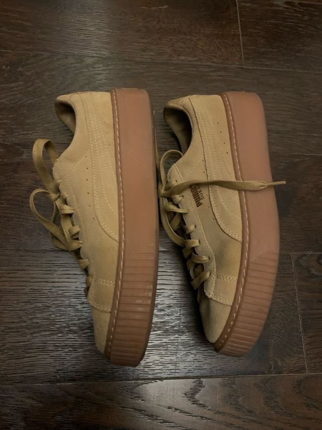 Zapatillas Puma Suede Talla 39 Beige
