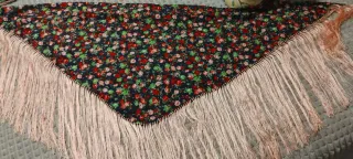 Mantoncillo Flamenco Flores