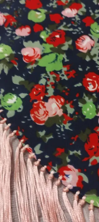 Mantoncillo Flamenco Flores