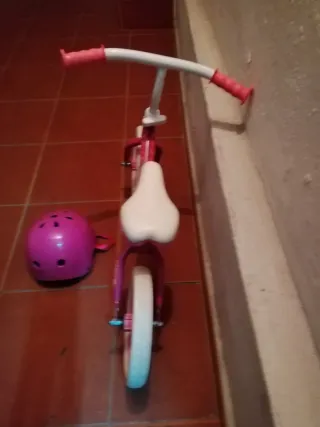 Bicicleta infantil rosa
