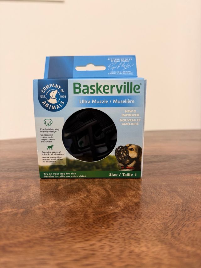 Bozal Baskerville Ultra Muzzle Talla 1