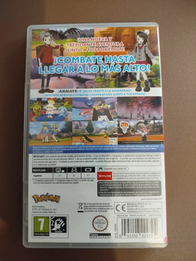 Pokémon Espada Nintendo Switch