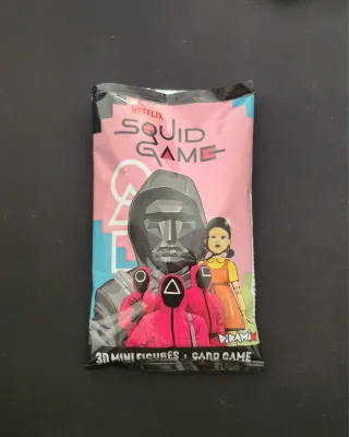 Squid Game carte TCG figures Netfilx
