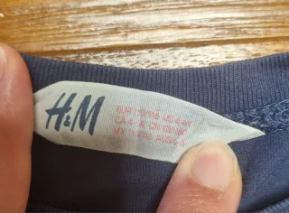 Maglia H&M manica lunga 4/6 anni