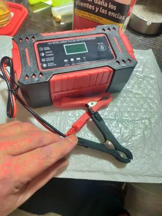 Cargador Baterías Coche y mas 12V Inteligent.NUEVO