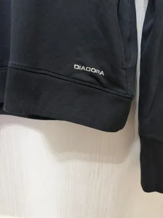 Felpa Diadora donna con cappuccio