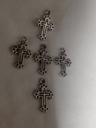 Lote 200 Cruces Pequeñas Plata y zinc