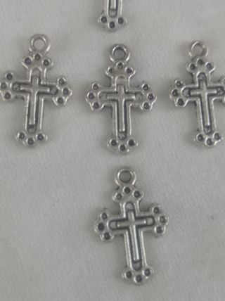 Lote 200 Cruces Pequeñas Plata y zinc