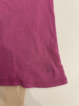 Maglietta United Colors of Benetton rosa