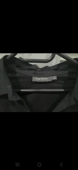 Vestido moderno Negro