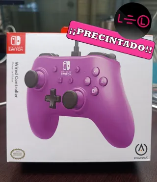 Precintado! Mando Switch Morado