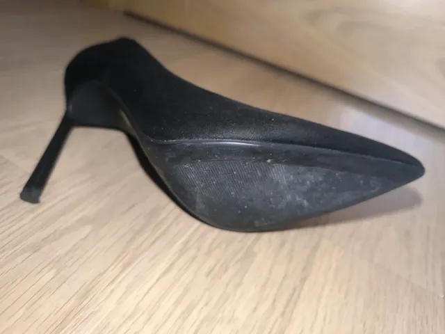 Tacones Claudia Negros Talla 38