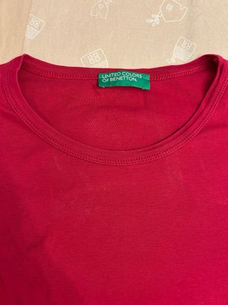 Maglietta United Colors of Benetton rossa