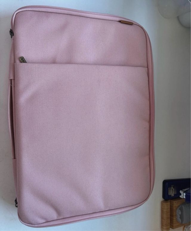Funda portátil 16 rosa