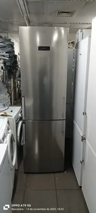 Nevera Combi Acero Inoxidable Teka no Frost A+