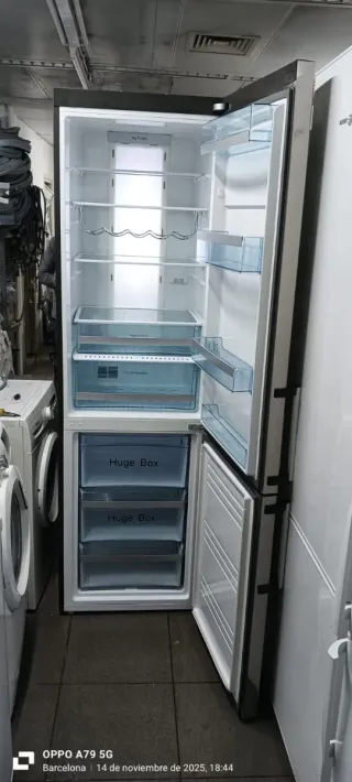 Nevera Combi Acero Inoxidable Teka no Frost A+