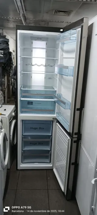 Nevera Combi Acero Inoxidable Teka no Frost A+