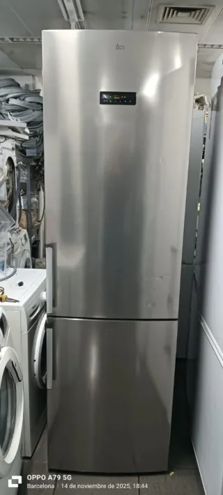 Nevera Combi Acero Inoxidable Teka no Frost A+