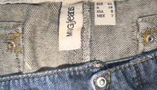 Pantalón vaquero chino mujer Talla 40 MANGO