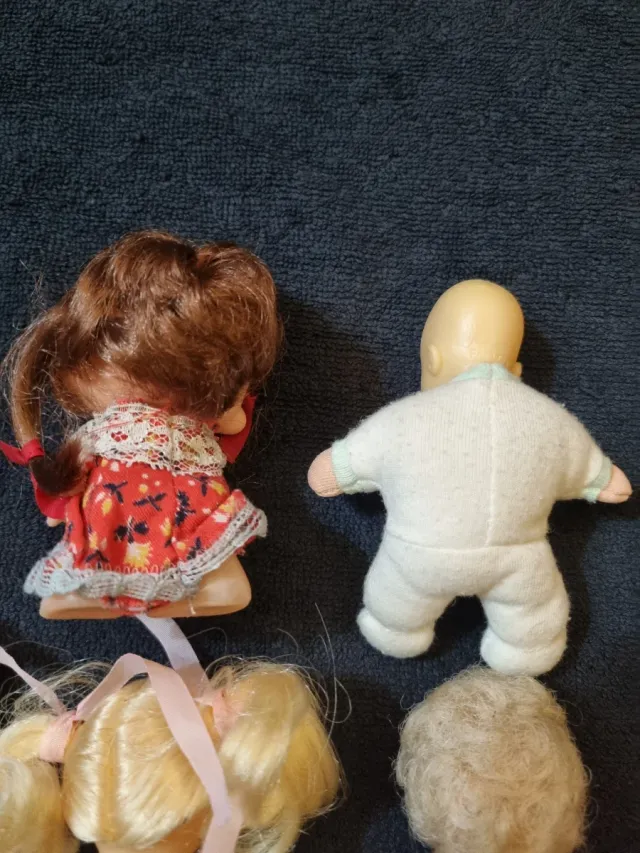 Set 4 bambole vintage