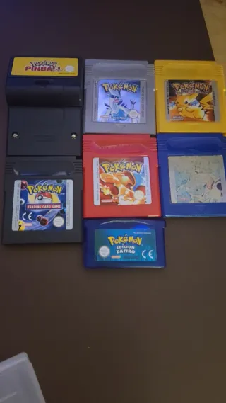 Lote Juegos Pokémon Game Boy