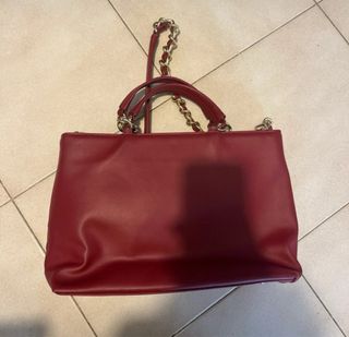 Borsa Valentina Giorgi Glitter Rossa