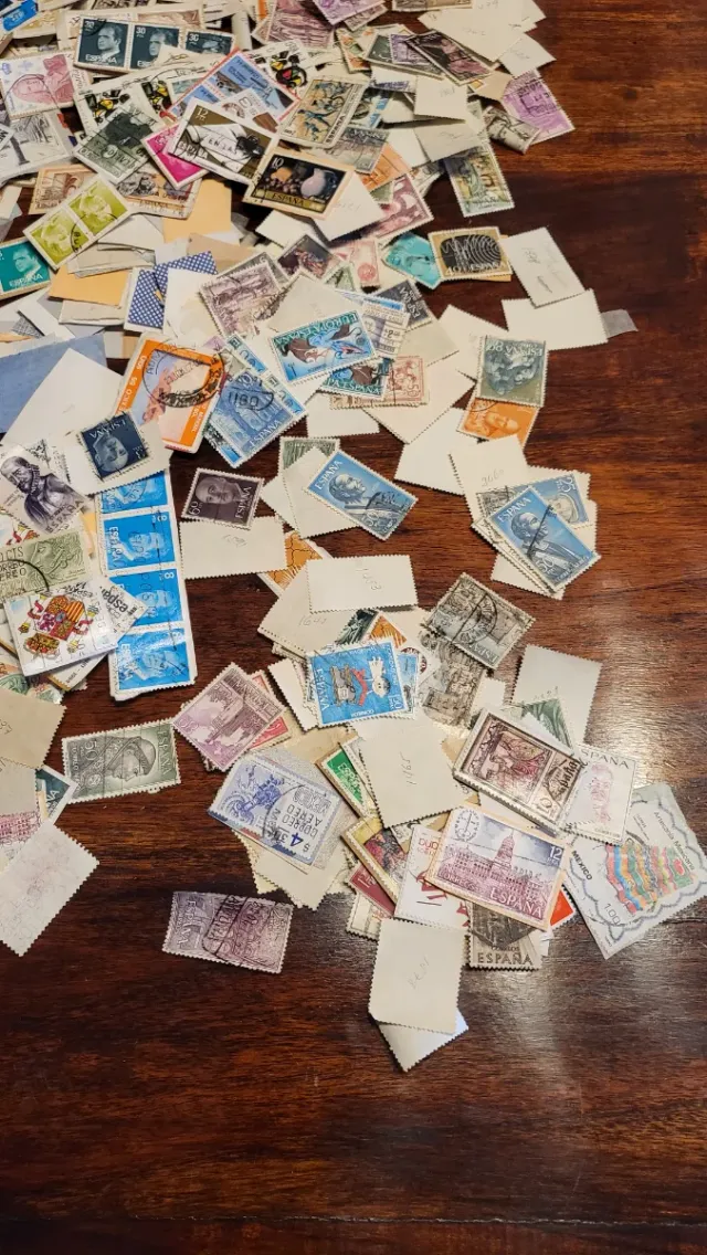 Lote variado de sellos