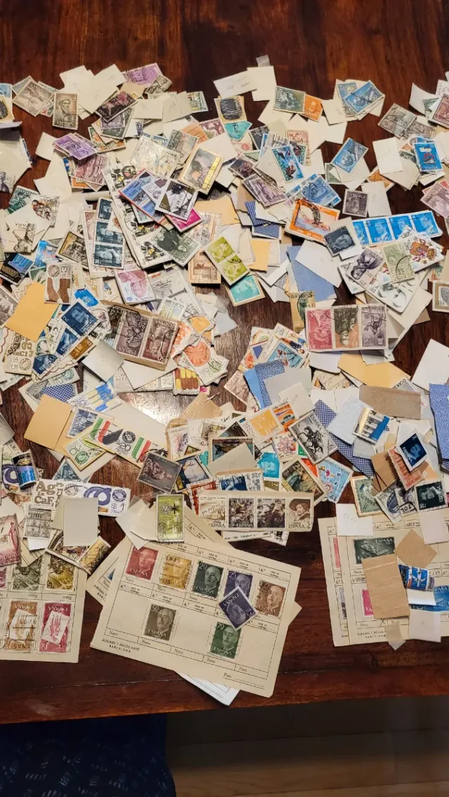 Lote variado de sellos