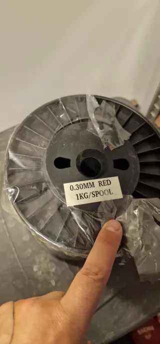 Bobina Hilo 0.30mm blanco 1kg