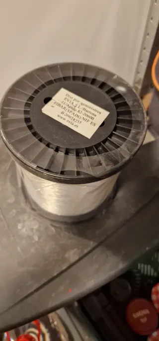 Bobina Hilo 0.30mm blanco 1kg