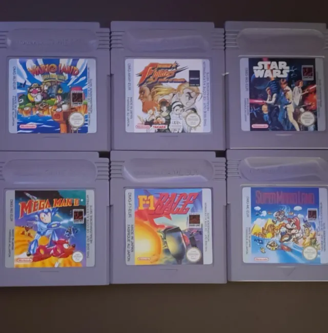 Lote 6 Juegos Game Boy Nintendo