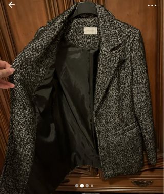 Cappotto invernale TWOWAY nero/grigio