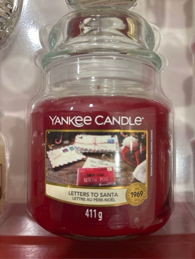 Caja velas Navidad Yankee Candle