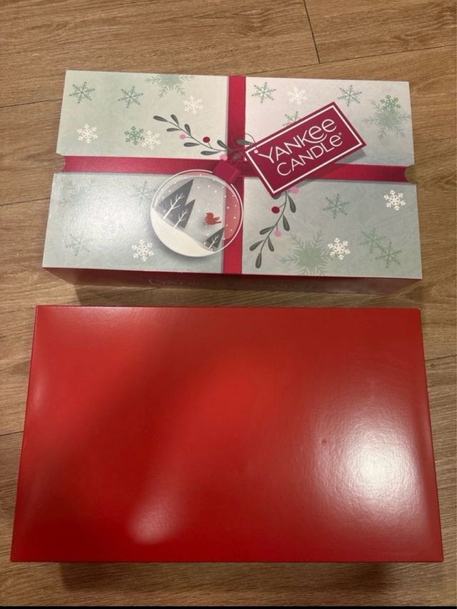 Caja velas Navidad Yankee Candle