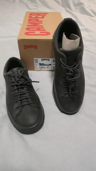 Camper Chasis Tênis Cinza Tamanho 40