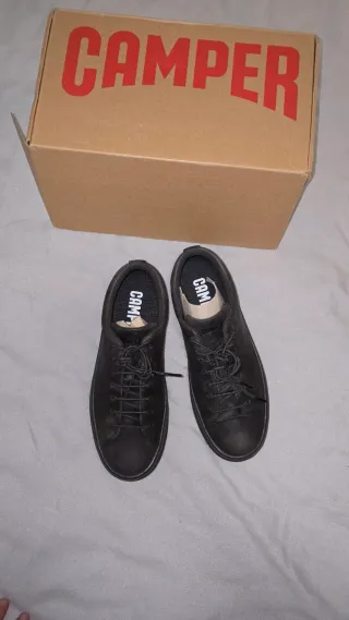 Camper Chasis Tênis Cinza Tamanho 40