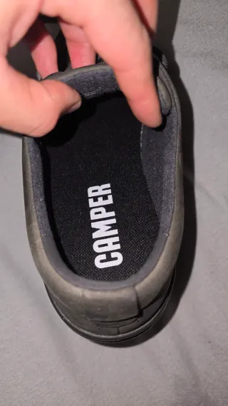 Camper Chasis Tênis Cinza Tamanho 40