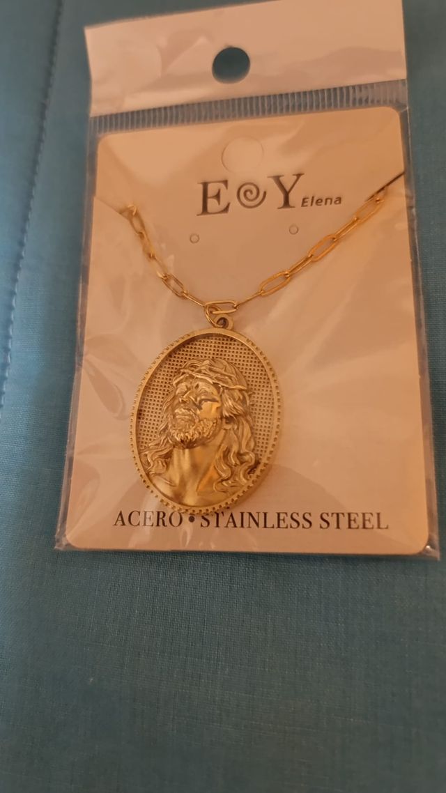 Collar Elena Acero Inoxidable Jesús Dorado