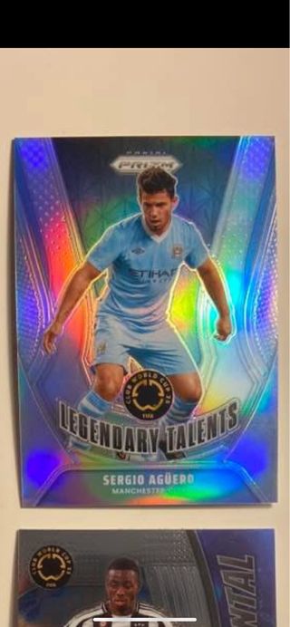 Aguero Legendary Talents Panini Prizm Club World C