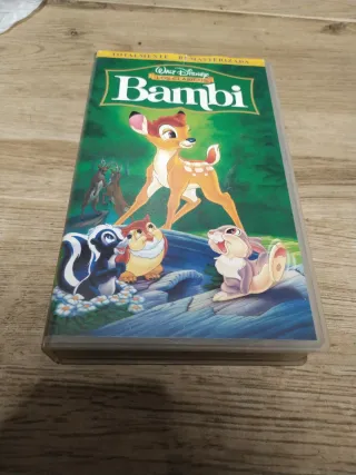 Bambi VHS Walt Disney Clásicos