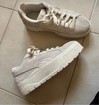 Scarpe Puma Beige/Bianche