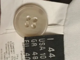 Chaqueta americana Stefanel blanca