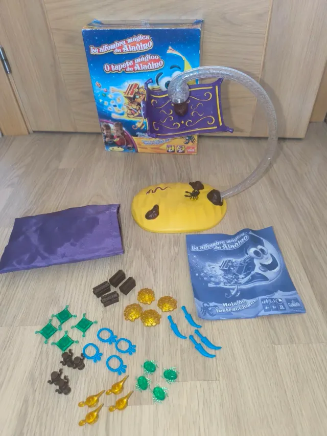 Juego La alfombra mágica de Aladino